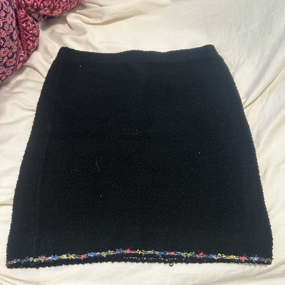 Dunollie Loom Black Pencil Skirt - Picture 1 of 2